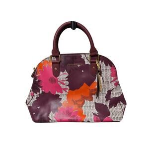 Emma & Sophia Floral Satchel Bag